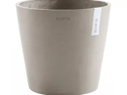 Ecopots Pflanztopf Amsterdam Braungrau 30 cm