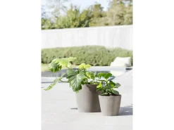 Ecopots Pflanztopf Amsterdam Braungrau 30 cm