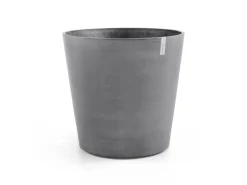Ecopots Pflanztopf Amsterdam Rollen Grau Ø 100 cm / Höhe 87,5 cm