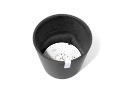 Ecopots Pflanztopf Amsterdam Dunkelgrau 30 cm x 26 cm