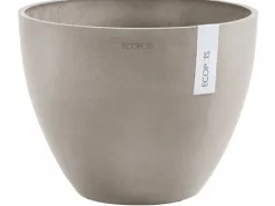 Ecopots Pflanztopf Antwerp Braungrau 40 cm