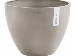 Ecopots Pflanztopf Antwerp Braungrau 50 cm