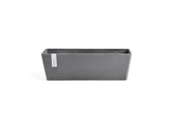 Ecopots Pflanztopf Bruges Grau 45 cm x 17 cm