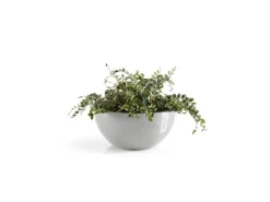 Ecopots Pflanztopf Brussels Weißgrau 30 cm x 14 cm