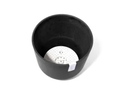 Ecopots Pflanztopf Oslo Dunkelgrau 35 cm x 30,5 cm