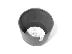 Ecopots Pflanztopf Oslo Grau 35 cm x 30,5 cm
