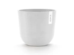 Ecopots Pflanztopf Oslo Weiß 25 cm x 21,8 cm