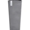 Ecopots Pflanztopf Rotterdam High 32,5 cm x 32,5 cm  Grau