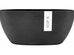 Ecopots Pflanztopf Sofia+WasBeh Dunkelgrau 30 cm