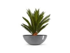 Ecopots Pflanztopf Vienna Grau 70 cm x 25,5 cm
