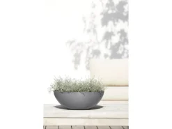 Ecopots Pflanztopf Vienna Grau 50 cm x 18 cm