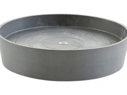 Ecopots Untersetzer mit Rollen Amsterdam Ø 34 cm Grau