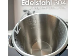 Ecosa EO-690 Wasserkocher mit Temperatureinstellung 1,7 L