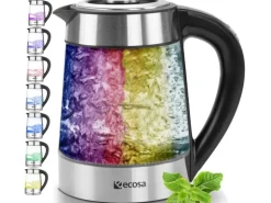 Ecosa EO-600 Wasserkocher mit Temperatureinstellung