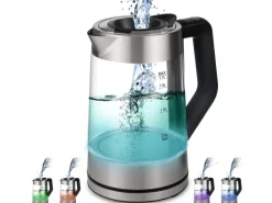 Ecosa EO-660 Wasserkocher mit Temperatureinstellung Easy Fill Deckel 1,7 L