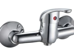 Einhebel-Duscharmatur Verchromt 21,4 cm x 13,6 cm x 11,5 cm