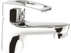 Einhebelmischer-Waschbeckenarmatur Tula verchromt
