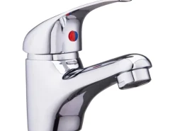 Einhebel-Waschbeckenarmatur Verchromt