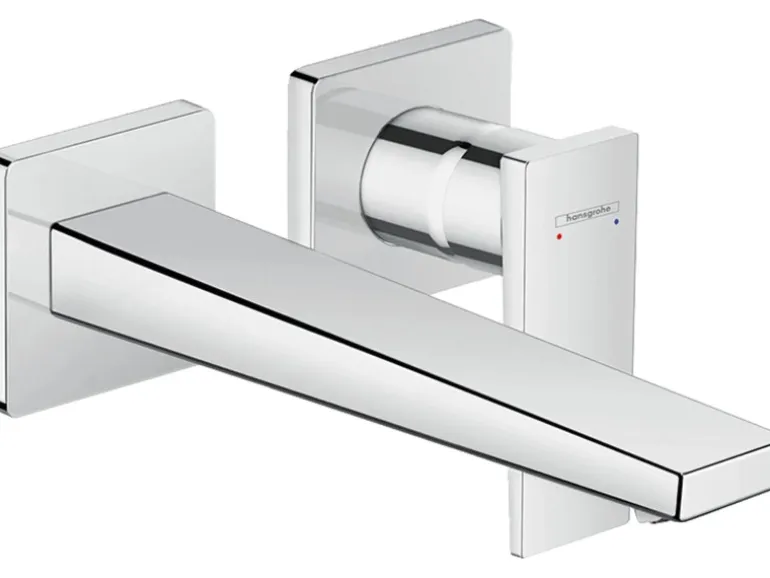 Einhebel-Waschtischarmatur Metropol Unterputz mit Hebelgriff und Auslauf 22,5 cm