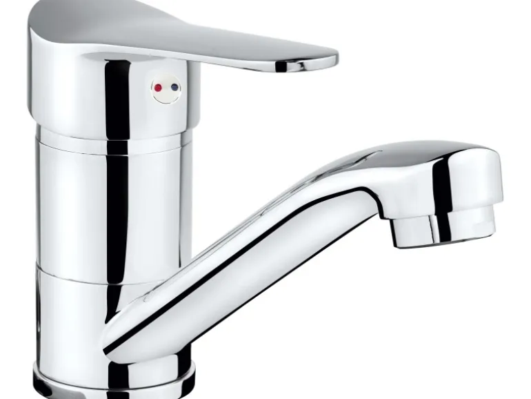 Einhebel-Waschtischarmatur Carsoli Chrom mit Pop-Up Ventil