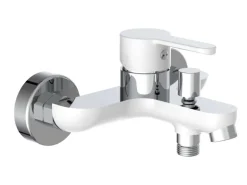 Eisl DIZIANI Wannenfüllarmatur Weiß-Chrom