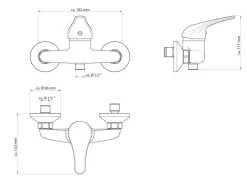 Eisl Duscharmatur Grande Vita Classic Chrom
