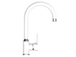 Eisl Spültischarmatur Diziani Weiß-Chrom