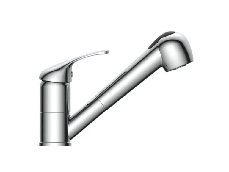 Eisl Spültischarmatur Grande Vita Classic & herausziehbarer Geschirrbrause Chrom