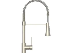 Eisl Spültischarmatur Leon mit herausziehbarer Geschirrbrause Edelstahloptik