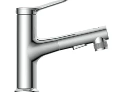 Eisl Variabile Waschtischarmatur mit herausziehbarer Haarbrause Chrom