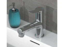 Eisl Variabile Waschtischarmatur mit herausziehbarer Haarbrause Chrom