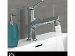 Eisl Variabile Waschtischarmatur mit herausziehbarer Haarbrause Chrom