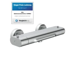 Eisl Wannenarmatur mit Schwallauslauf Carneo Chrom