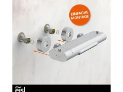 Eisl Wannenarmatur mit Schwallauslauf Carneo Chrom