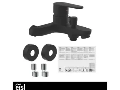 Eisl Wannenfüllarmatur Claudio Schwarz Matt