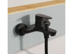 Eisl Wannenfüllarmatur Claudio Schwarz Matt