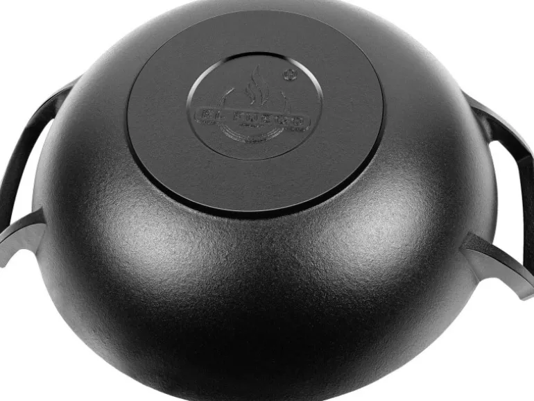 El Fuego Wok aus Gusseisen