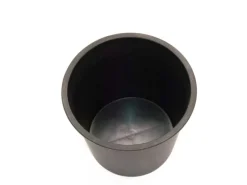 Elegant Einrichten Kunststoffeinsatz Rund-Konisch D26xH24cm Schwarz