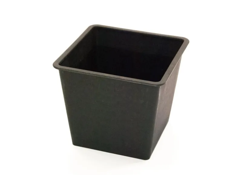 Elegant Einrichten Kunststoffeinsatz Pflanzkübel 26x26x24cm Schwarz