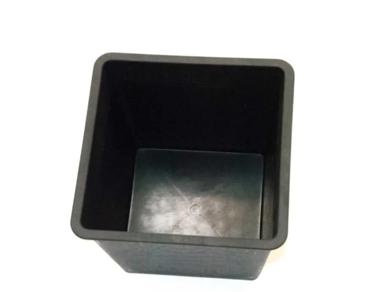 Elegant Einrichten Kunststoffeinsatz Pflanzkübel 26x26x24cm Schwarz