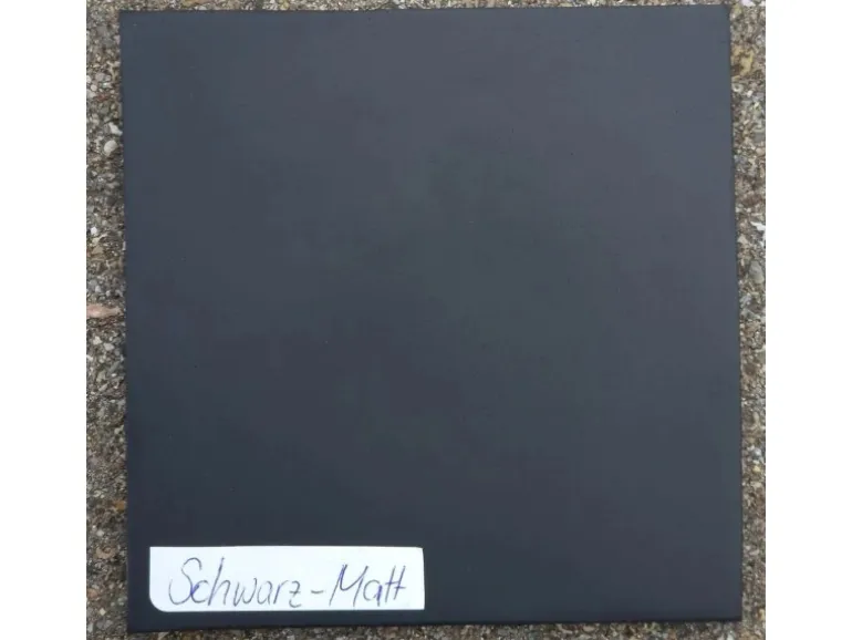 Elegant Einrichten Pflanzkübel Fiberglas Säule 38x38x70cm Elegant Schwarz-Matt