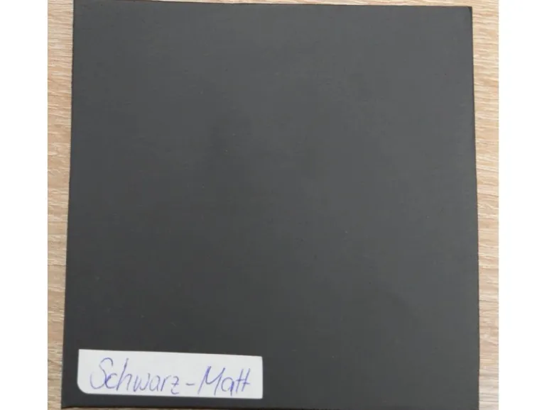 Elegant Einrichten Pflanzkübel Fiberglas Säule 38x38x70cm Elegant Schwarz-Matt