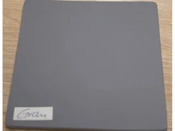 Elegant Einrichten Pflanzkübel Fiberglas Rund-Konisch D26xH56cm Grau