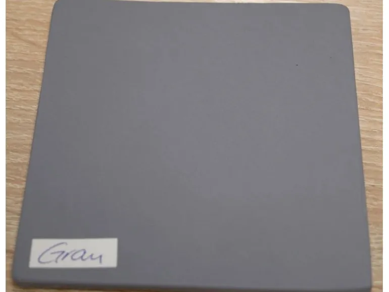 Elegant Einrichten Pflanzkübel Fiberglas Rund-Konisch D26xH56cm Grau