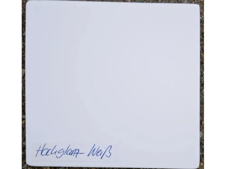 Elegant Einrichten Pflanzkübel Fiberglas Rund-Konisch D25xH55cm Hochglanz-Weiß