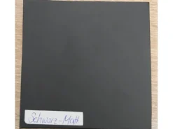 Elegant Einrichten Pflanzkübel Fiberglas Quadratisch 40x40x40cm Elegant-Schwarz-Matt