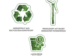 Elho Anzuchttopf Green Basics Ø 35 cm living schwarz