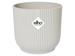Elho Übertopf Vibes Fold Ø 25 cm x 23 cm Seidenweiß