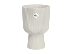 Elho Übertopf Vibes Fold Coupe 14 cm x 13,9 cm x 21 cm Weiß