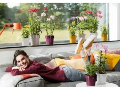 Elho Blumentopf B.for Original Ø 14 cm x 13 cm Weiß